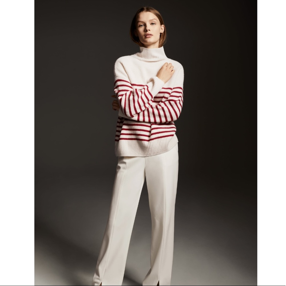ZARA 💯 wool striped sweater - Picture 4 of 9